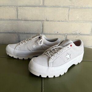 Converse One Star Lugged Ox 10.5 W / 8.5 M white  -- new in box
